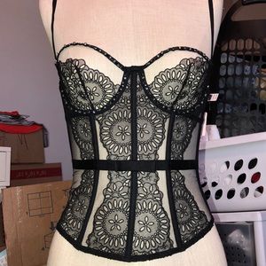 Victoria secret lingerie corset